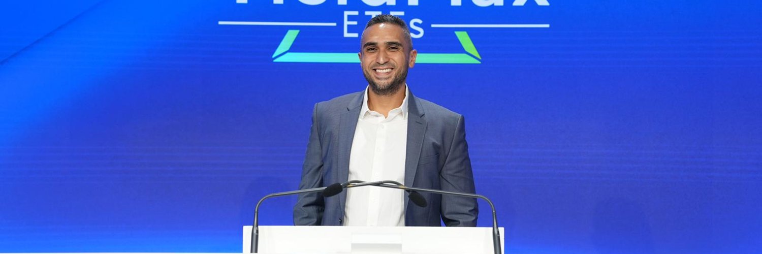Sam Badawi's banner