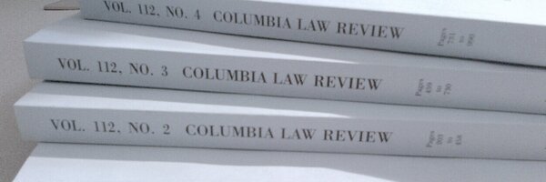 Columbia Law Review Profile Banner