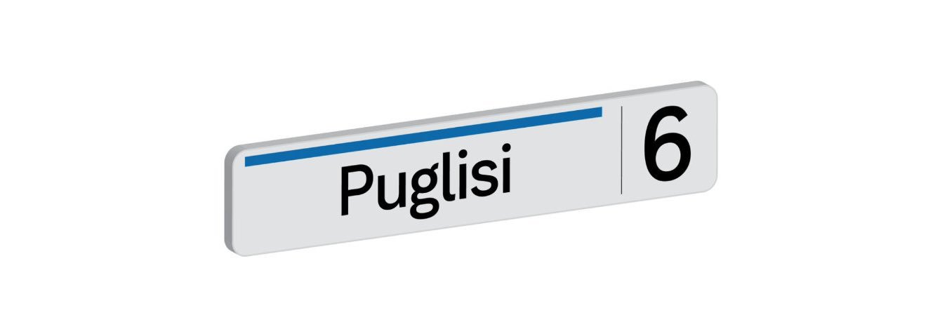 Leonardo Puglisi's banner