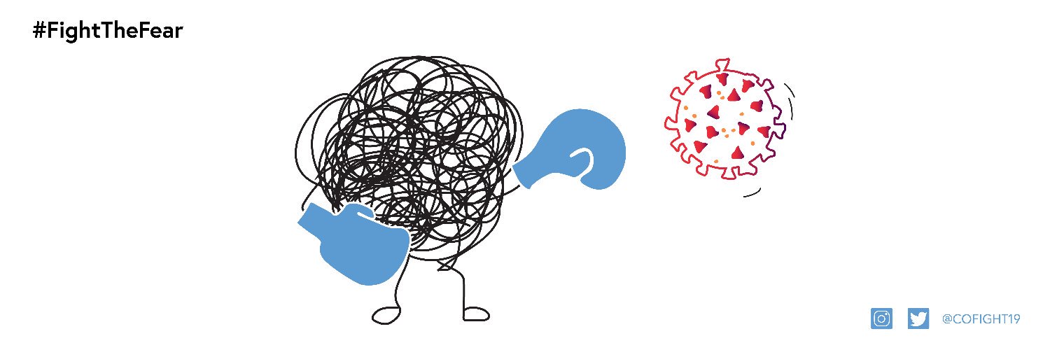 COFIGHT-19 #FightTheFear banner