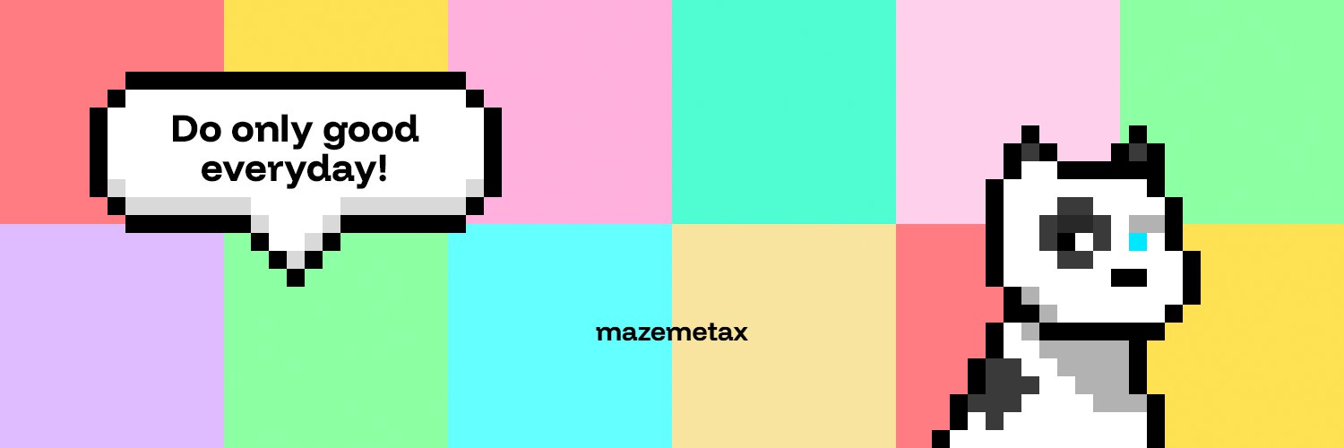 Maze banner