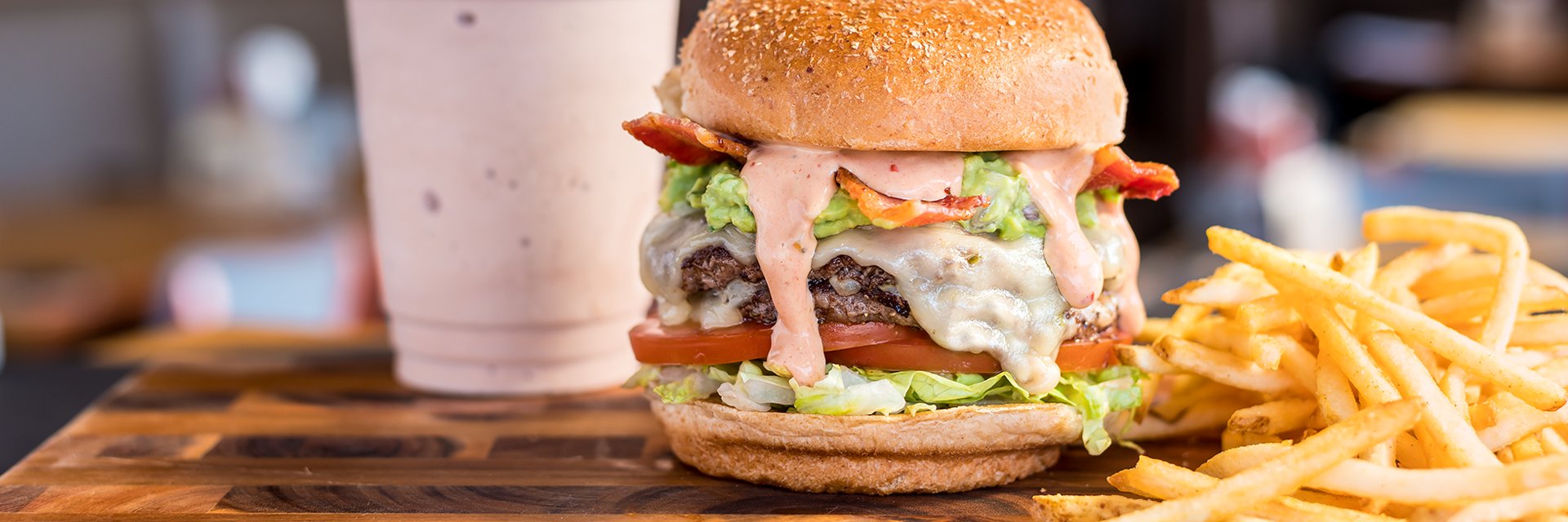 Built Custom Burgers banner