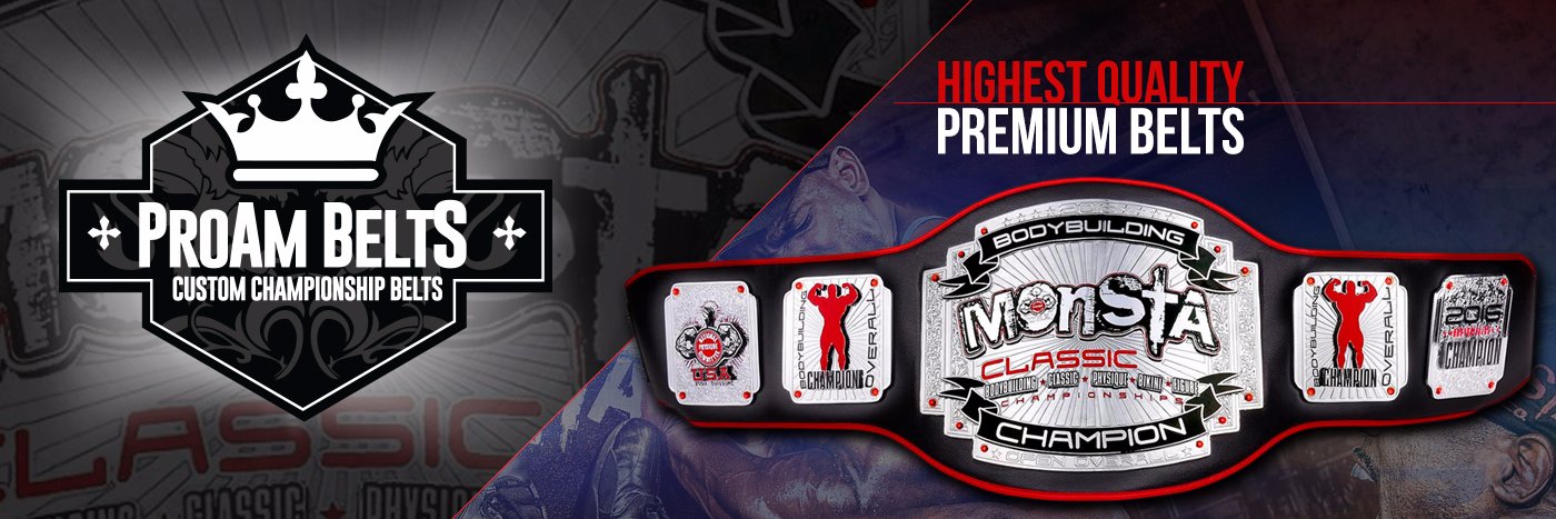 ProAm Belts banner