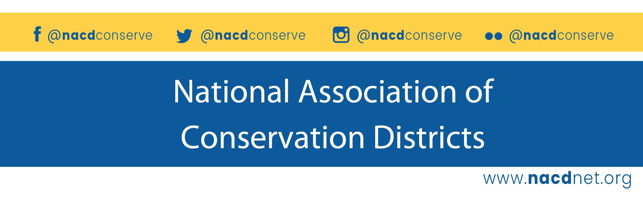 National Association of Conservation Districts banner