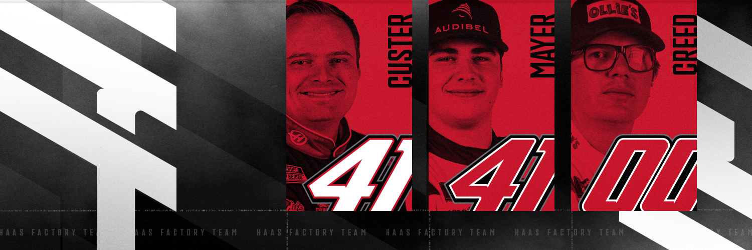 Haas Factory Team's banner