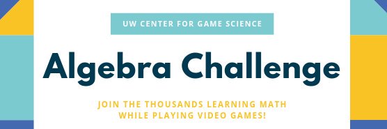 Algebra Challenge banner