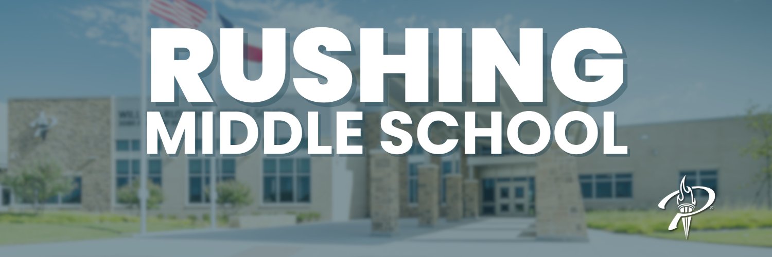 Rushing Middle School banner