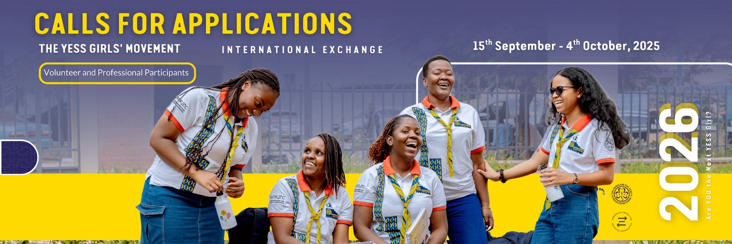 The YESS Girls' Movement - WAGGGS banner