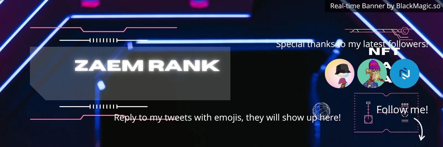 ZaemRank's profile banner image
