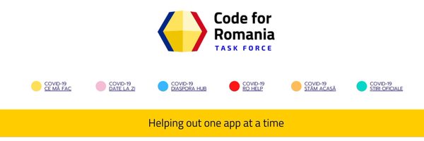 CodeForRomania Profile Banner