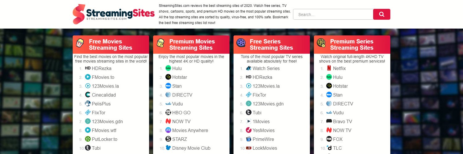 Streaming_Sites's profile banner image
