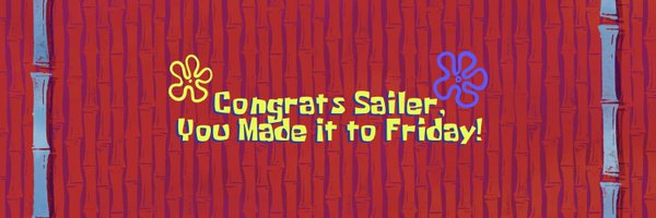 FridaySailer Profile Banner