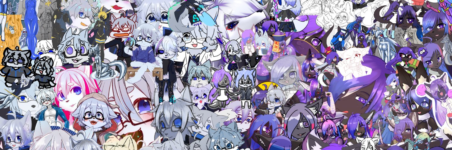 走るデコイsinnto🐺🧪＆ネガシィ🦨💜@ケモノ系Vtuber banner