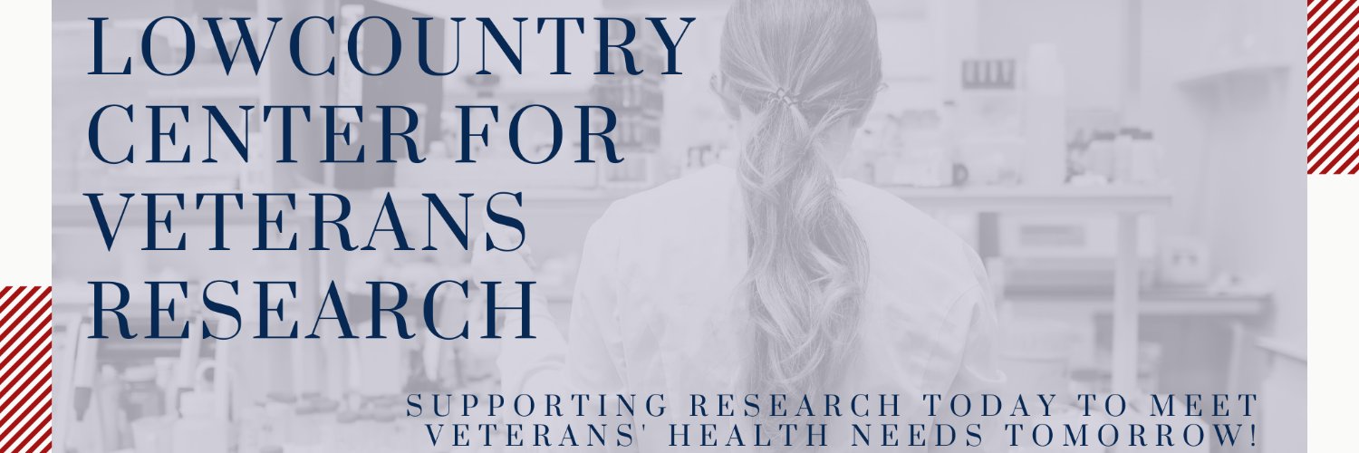 Lowcountry Center for Veterans Research banner