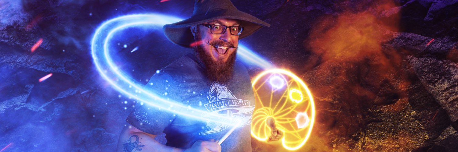 visualwizardart's profile banner image
