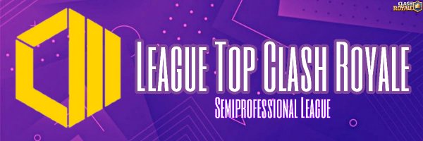 League Top Clash Royale (LTCR) Profile Banner