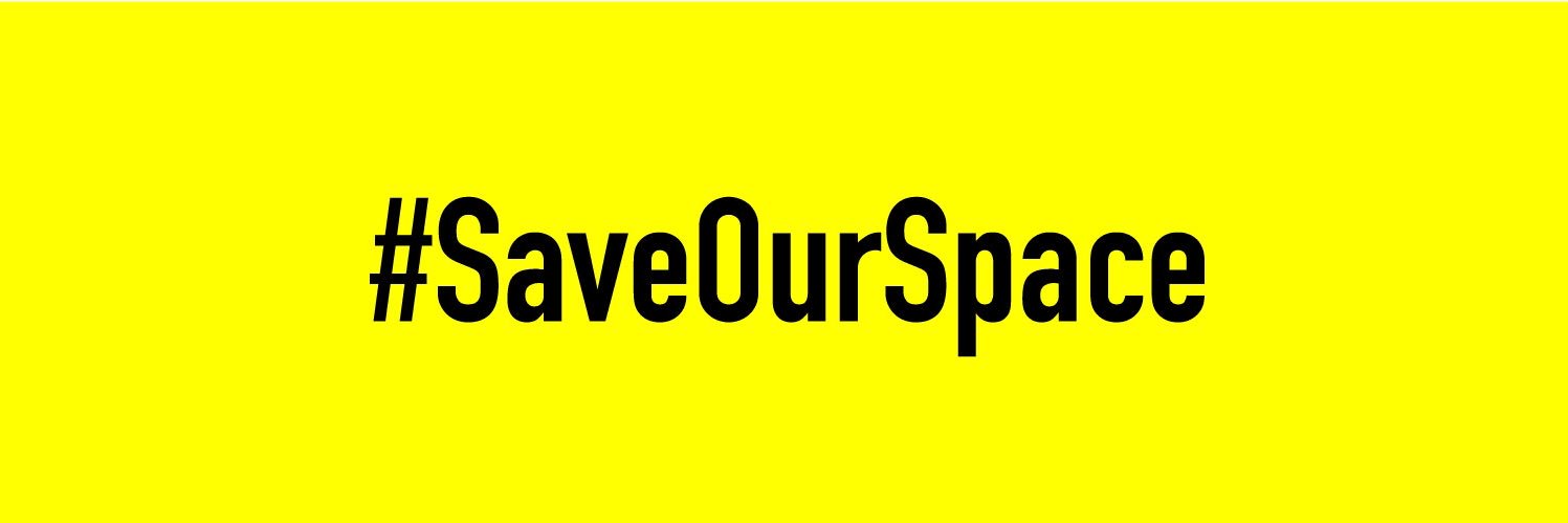 SaveOurSpace banner