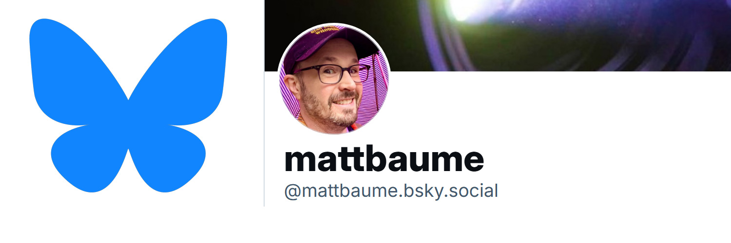 MattBaume's profile banner image