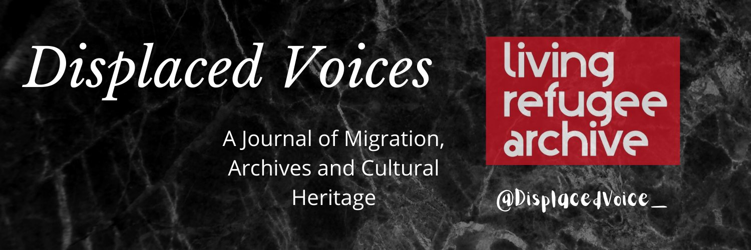 Displaced Voices banner