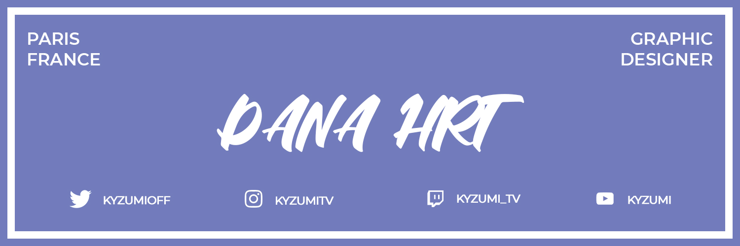 DanaHrt | KyzumiTV❤️🖤 Profile Banner