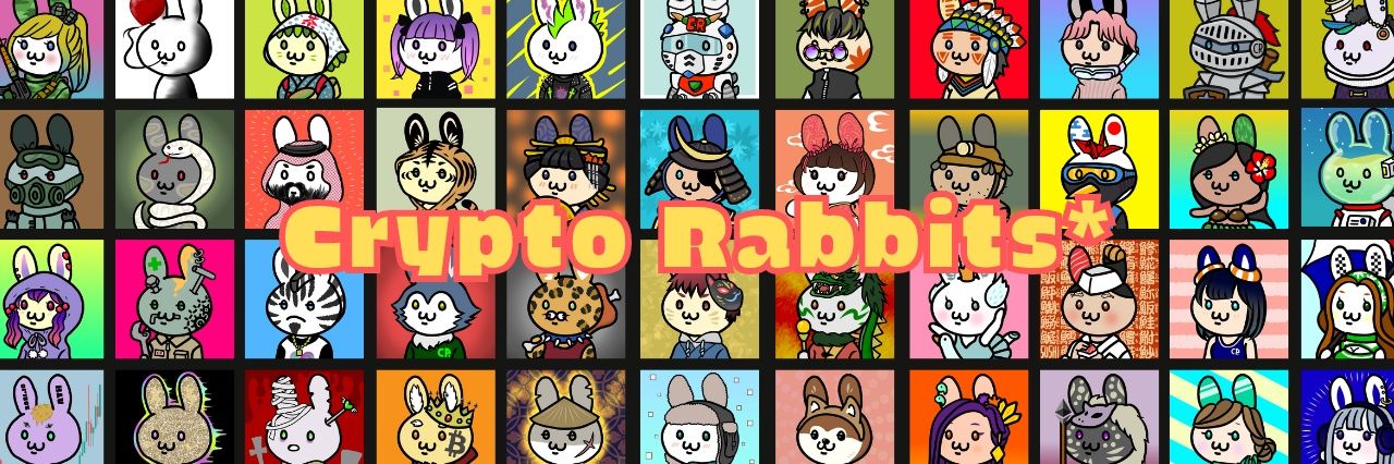 Crypto Rabbits*🐰クリラビ【公式】 banner