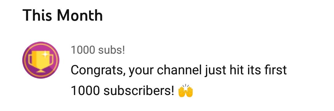 YouTube Subscriber group banner