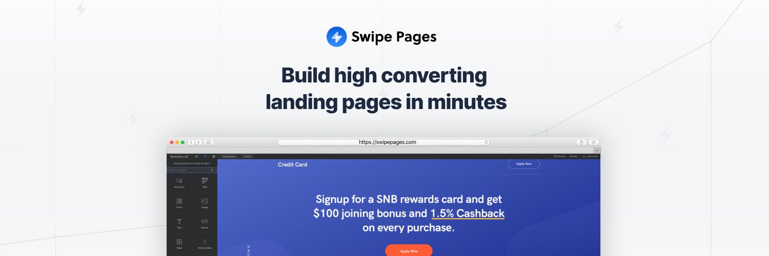 Swipe Pages banner