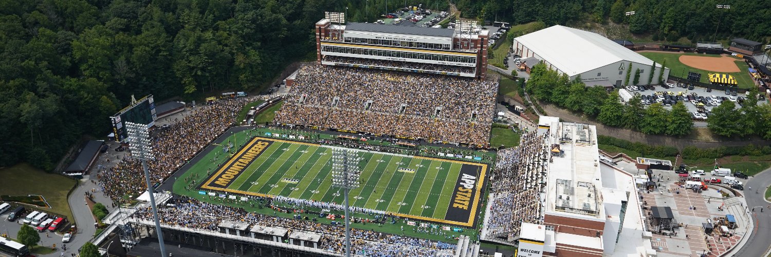 App State Football's banner