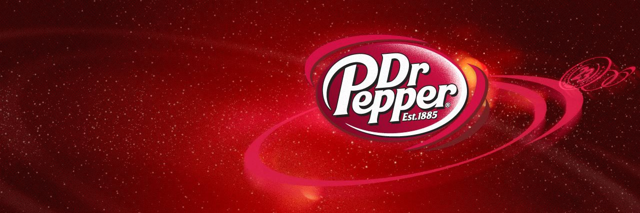 the dr pepper machine banner