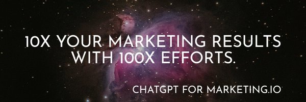 Franzou | ChatGPT for Marketing 🤖 Profile Banner