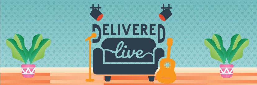 Delivered Live banner