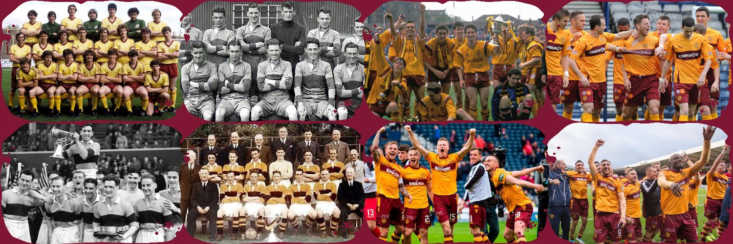 Motherwell FC Past-Present banner