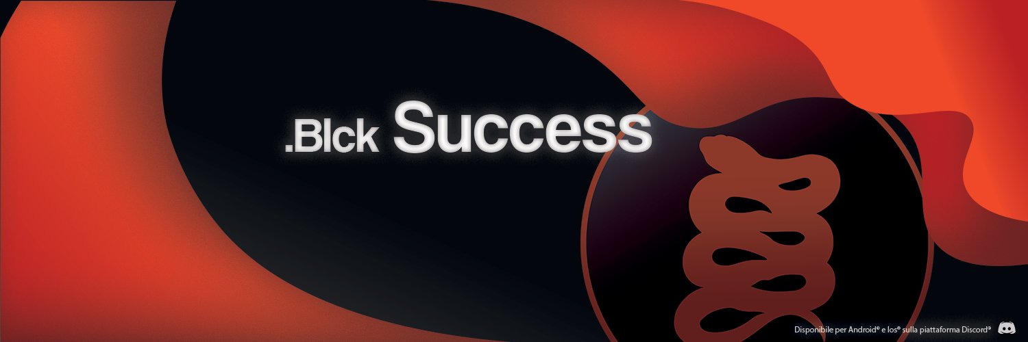 Blck Success banner