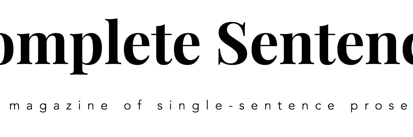 Complete Sentence banner