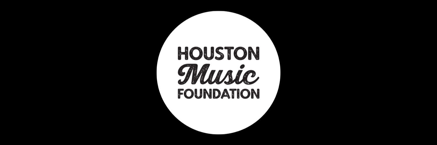 Houston Music Foundation banner