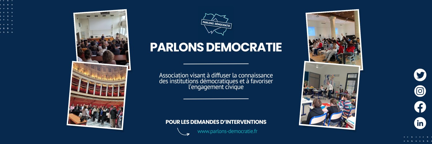 Parlons Démocratie Profile Banner