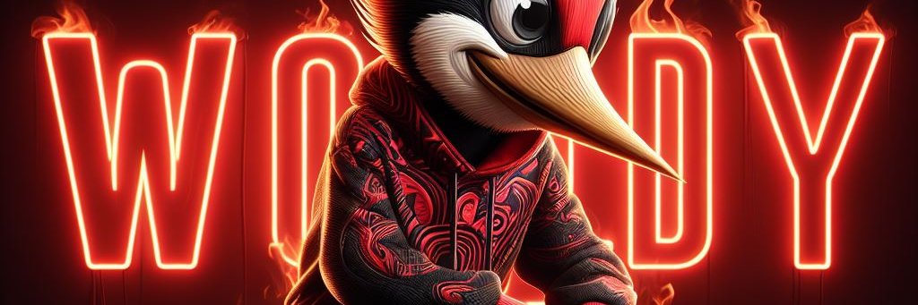 மரங்கொத்தி Woody banner