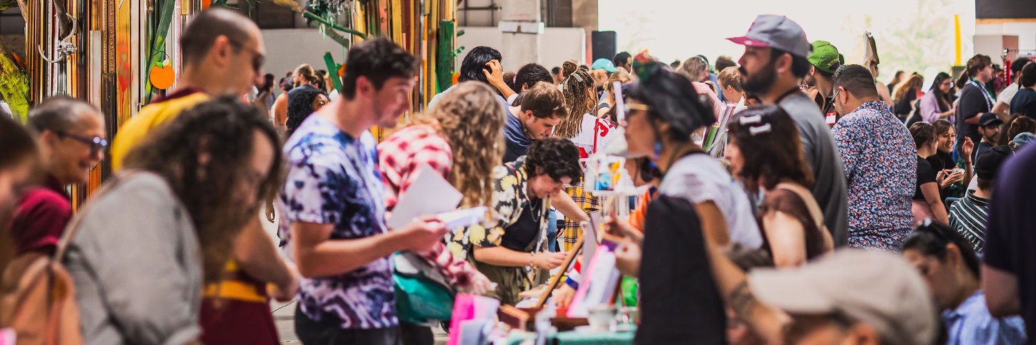 🍿🤸🏾‍♂️Zine Fest Houston🤡🎪 banner