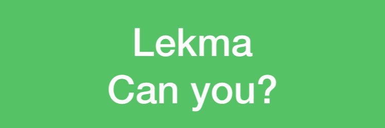 LEKMA Vll's banner