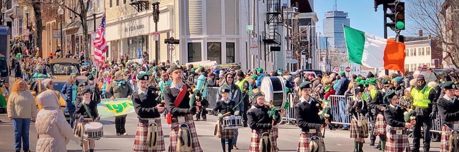 St. Patrick's Day Parade banner