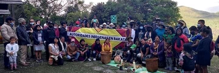 Autoridades Indigena en Bakata banner
