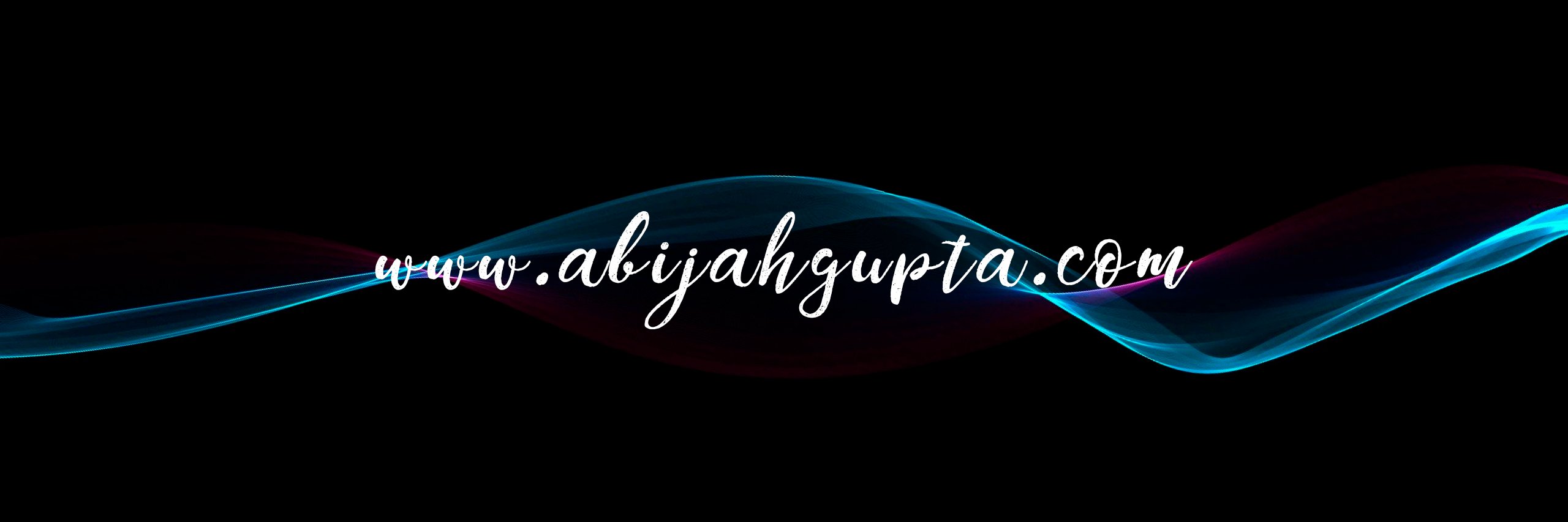 AbijahGupta's profile banner image