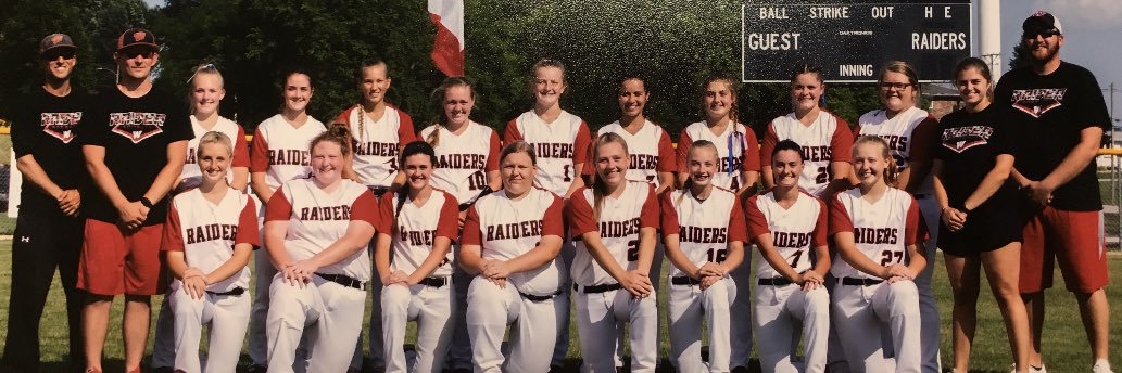 Raider Softball banner