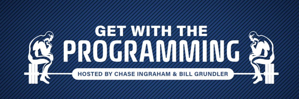 Get With The Programming banner