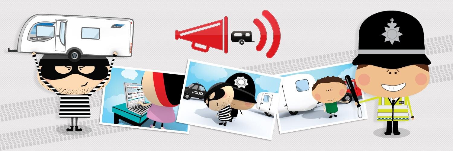 Caravan Theft Alerts banner