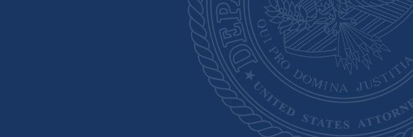 US Attorney David C. Weiss Profile Banner