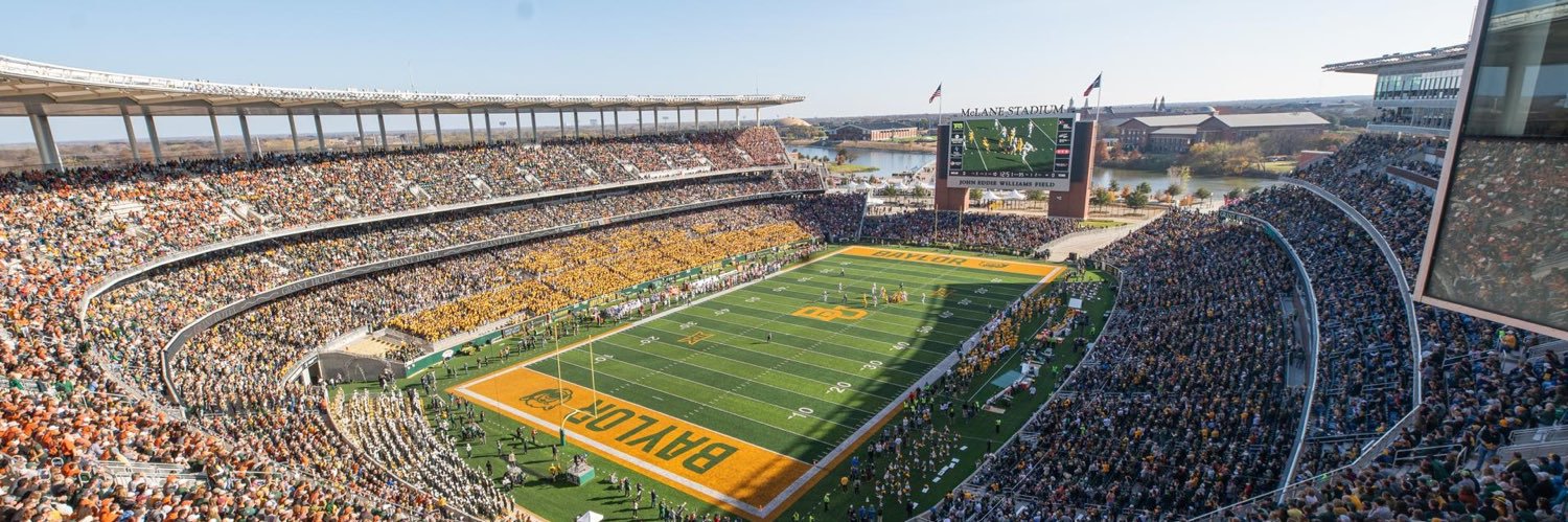 Retro Baylor Bears banner