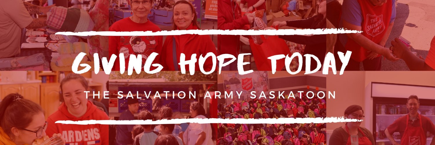 The Salvation Army in Saskatoon banner