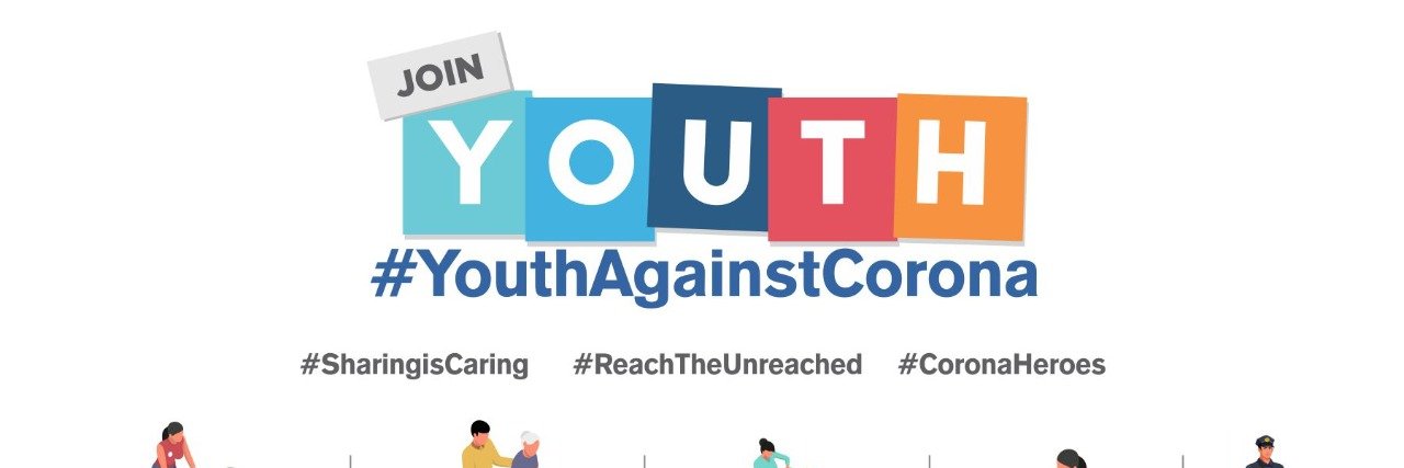 Youth Alliance Against Corona banner