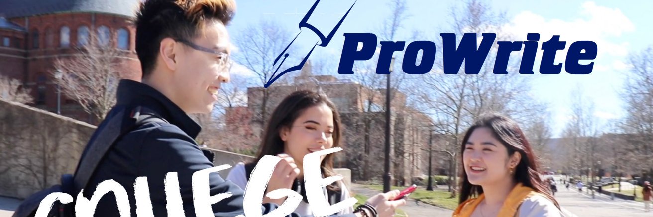 ProWrite Admissions banner